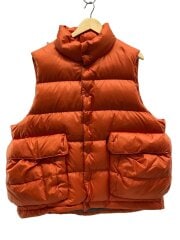 画像：TECH BACK PACKER DOWN VEST/L/ポリエステル/ORN/BW-24022W