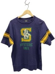 画像：Tシャツ/L/コットン/NVY/総柄/0261CT11