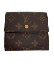 画像：ポルト・フォイユ・エリーズ_モノグラム・キャンバス/PVC/BRW/レディース