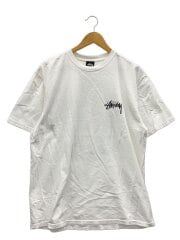 画像：Tシャツ/L/コットン/WHT/プリント