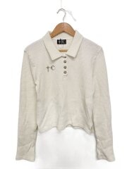 画像：ポロシャツ/3/コットン/WHT/無地/TC24PK0202W