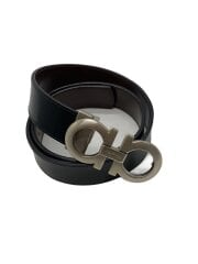 画像：ベルト/レザー/BLK/無地/メンズ