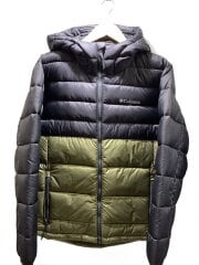 画像：ダウンジャケット/M/ポリエステル/KHK/無地/WE6634