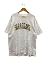 画像：マルチスマイルロゴTシャツ/3/コットン/WHT//