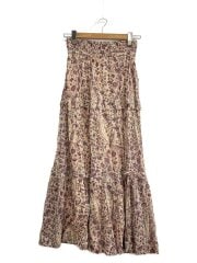 画像：スカート/34/コットン/ベージュ/花柄/78-05-96-05003