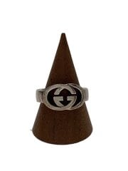 画像：インターロッキングGブリット/リング/SV925/16号/SLV/メンズ/190483/クスミ・キズ有