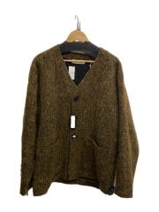 画像：Melange Mohair CARDIGAN/カーディガン/48/ウール/BRW/M4213CR