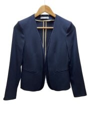 画像：ジャケット/O/--/NVY/無地