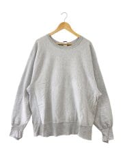 画像：スウェット/XL/コットン/GRY/無地/ダメージ、ヨゴレ有//