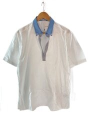 画像：半袖シャツ/--/コットン/WHT