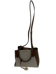 画像：ショルダーバッグ/レザー/BRW/総柄/35F9GKFS1V