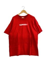 画像：23SS/Motion Logo Tee/Tシャツ/XL/コットン/RED/レッド/プリント//