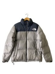 画像：NUPTSE JACKET_ヌプシジャケット/L/ナイロン/GRY/無地