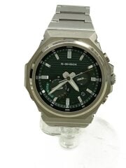 画像：ソーラー腕時計_G-SHOCK/アナログ/ステンレス/SLV/SLV