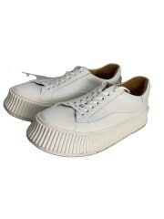 画像：ローカットスニーカー/41/WHT/プラットフォーム