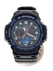 画像：クォーツ腕時計・G-SHOCK/デジアナ/BLU/BLK//