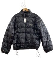 画像：ダウンジャケット/L/ナイロン/BLK/無地/115784/MIDWEIGHT PUFFER//