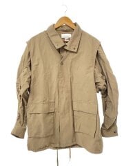 画像：ジャケット/FREE/コットン/ベージュ/無地/010GSS30-1680/3WAY/ベスト/