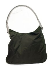 画像：ハンドバッグ/ナイロン/GRN