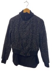 画像：ブルゾン/1/ウール/ブラック/YR-Y03-811