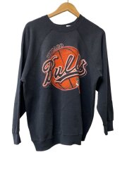 画像：80-90s/CHICAGO BULLS/スウェット/XL/コットン/BLK/プリント