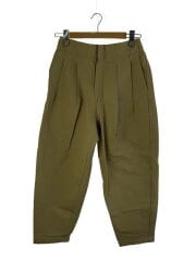 画像：ボトム/L/ナイロン/BEG/無地/HOE22280/タックパンツ