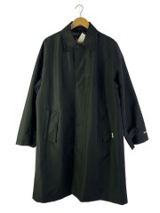 画像：ステンカラーコート/L/ゴアテックス/BLK/無地/221-1502