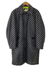 画像：ジャケット/S/ポリエステル/BLK/総柄