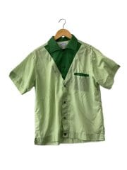 画像：半袖シャツ/15.5/コットン/GRN/70S～/ボーリングシャツ//