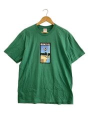 画像：Tシャツ/M/コットン/GRN/24SS/WELCOME TO HILL//