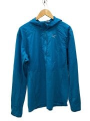 画像：ナイロンジャケット/L/ポリエステル/BLU/ブルー/X000007867