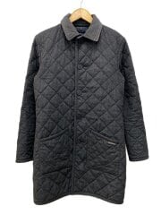 画像：キルティングジャケット/34/ウール/灰色/無地