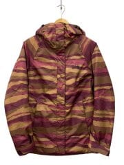 画像：マウンテンパーカー/M/--/ボルドー/総柄