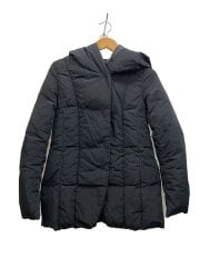画像：ダウンジャケット/4/ポリエステル/BLK/無地