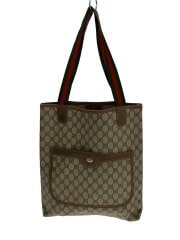 画像：トートバッグ_GGプラス_シェリー/PVC/BEG