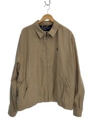 画像：ジャケット/XXL/ポリエステル/BEG/無地