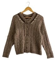 画像：HUBER TRACHT/カーディガン(厚手)/40/ウール/BRW//