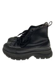 画像：TREKWAVE SL HI/ハイカットスニーカー/24.5cm/BLK/レザー/1SD708//