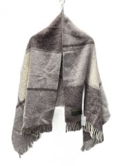 画像：マフラー/ウール/BRW/チェック/レディース