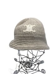 画像：ハット/FREE/カシミア/BEG/無地/レディース/2A80T384D.01EM