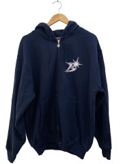 画像：ジップパーカー/XL/コットン/NVY/253bott45