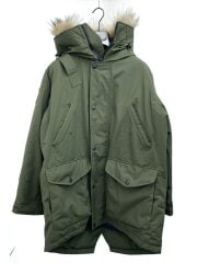 画像：ダウンジャケット/M/ナイロン/KHK