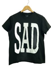 画像：sad/Tシャツ/XS/コットン/BLK