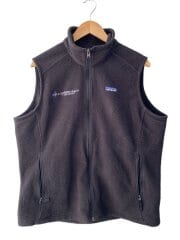 画像：フリースベスト/XL/ポリエステル/BLK/23015FA17