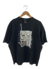 画像：Tシャツ/2/コットン/BLK/プリント/25WCM-T05204