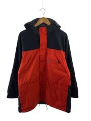 画像：ナイロンジャケット/L/ポリエステル/RED/無地/CLIMA FIT