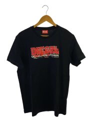 画像：Tシャツ/XL/コットン/BLK/A12498