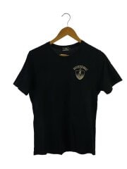 画像：Tシャツ/M/コットン/BLK/0263CT27/背面穴有/首周り汚れ有