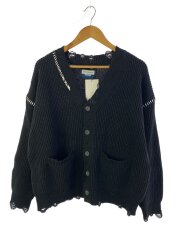 画像：カーディガン(厚手)/0/コットン/BLK/11242361309