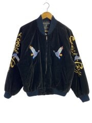 画像：MODERN VOICE/スカジャン/FREE/コットン/BLK/4062